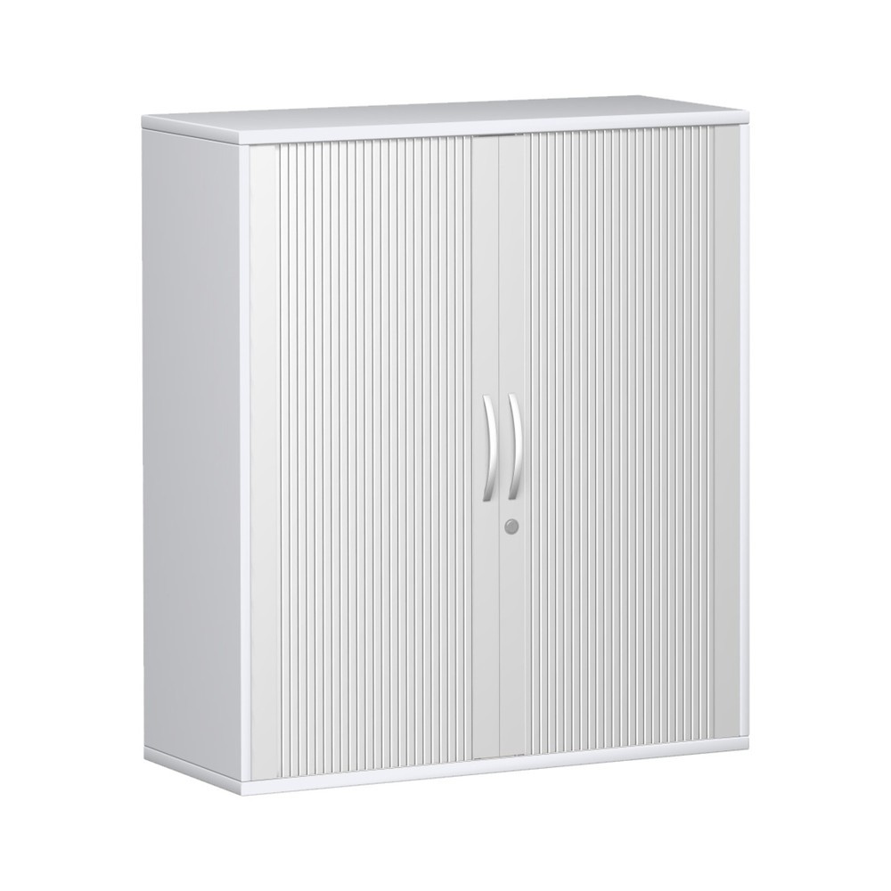 Product afbeelding: Roldeurkast Profi, 3 OH, breedte 1.000 mm, wit