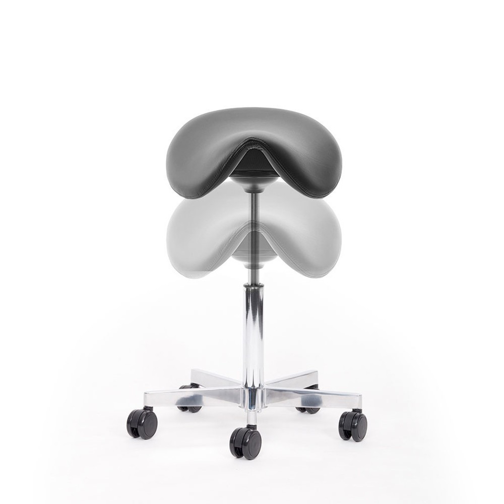 Productafbeelding nr. 5: Rolkruk met zadelzitting lento sella SL10, Skai® kunstleer, zwart