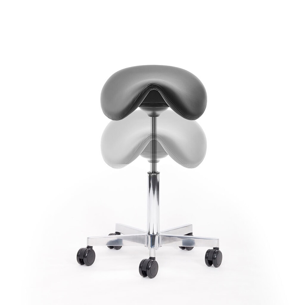 Productafbeelding nr. 5: Rolkruk met zadelzitting lento sella SL10, Skai® kunstleer, zwart