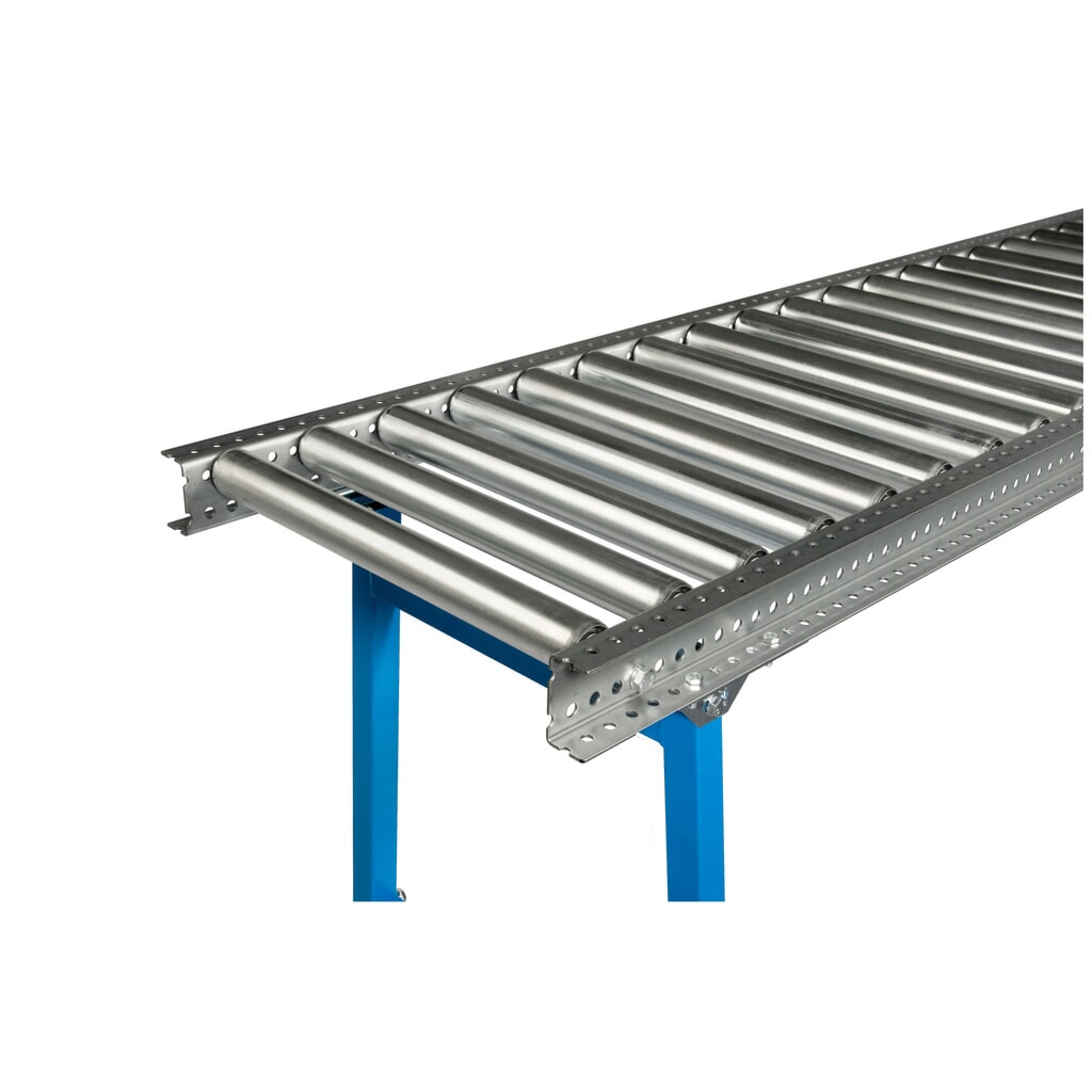 Productafbeelding nr. 1: BLUME rollenbaan voor zware lasten, stalen buisrollen, LxB 1.000 x 400 mm, Asafstand 200 mm