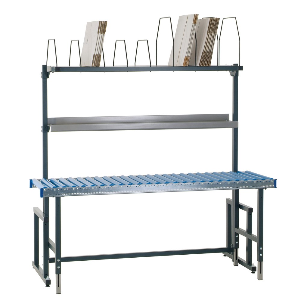 Productafbeelding nr. 2: Rollenbaantafel zonder werkblad voor paktafelsysteem Rocholz, bxd 1.955 x 640 mm