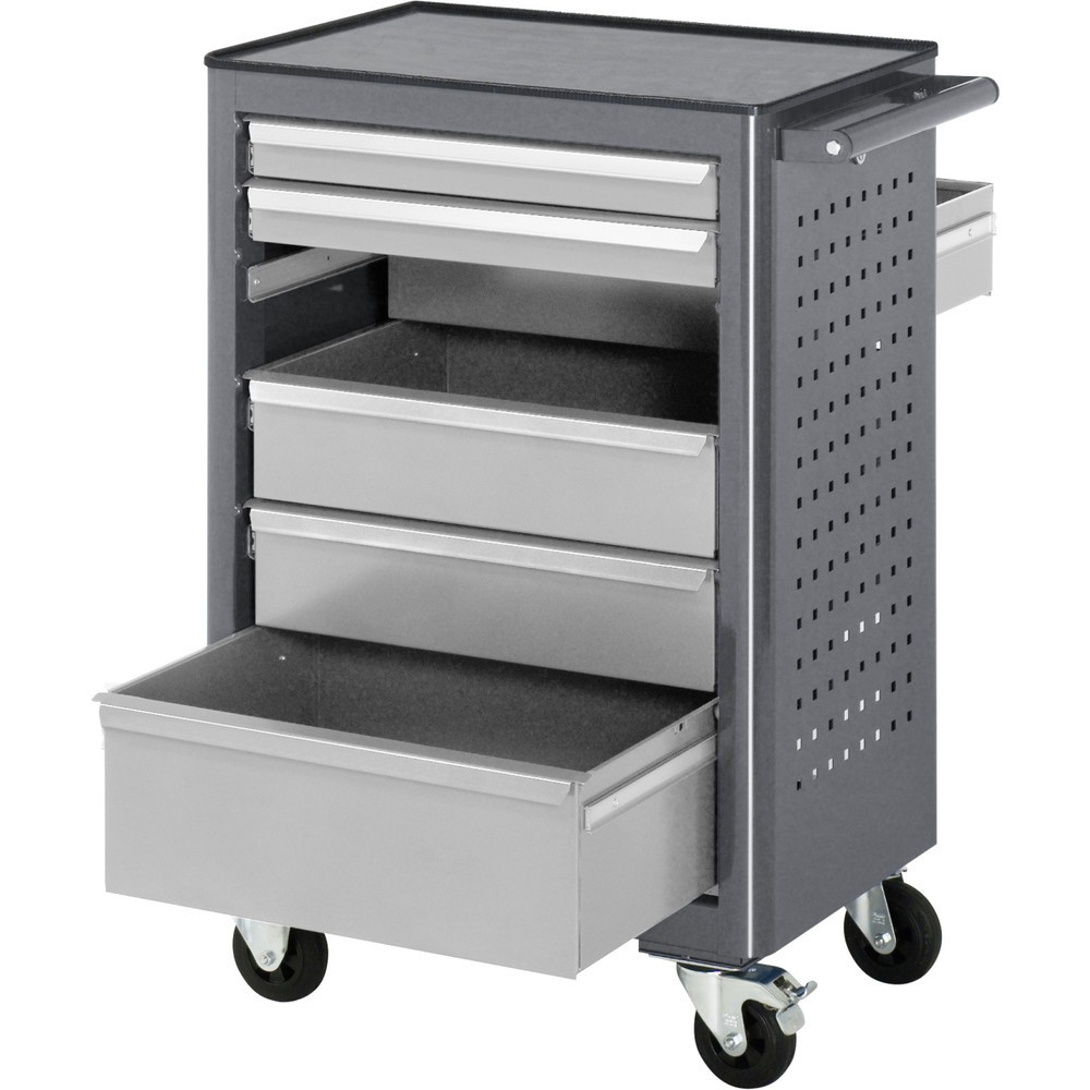 Productafbeelding nr. 3: Rolwerkbank RAU serie adlatus, hxbxd 950 x 675 x 450 mm, 6 lades 2 x 65, 3 x 125, 1 x 90 mm, ABS werkblad