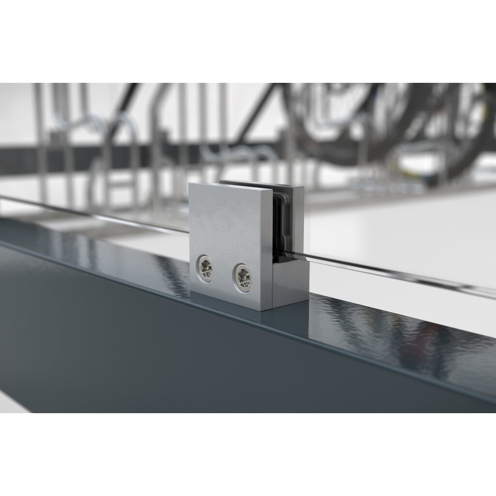 Rookoverkapping wsm® KÖLN ALPINE, volledig gemonteerd, sneeuwlast max. 5,6 kN/m², 4 elementen, zonder bestrating, antracietgrijs Productafbeelding nr. 4: Rookoverkapping wsm® KÖLN ALPINE, volledig gemonteerd, sneeuwlast max. 5,6 kN/m², 4 elementen, zonder bestrating, antracietgrijs