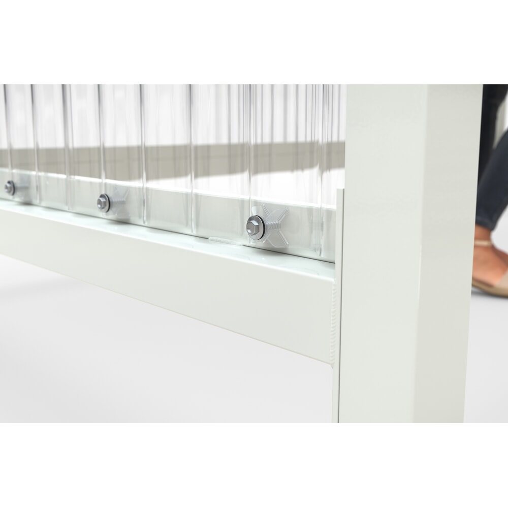 Productafbeelding nr. 3: Rookoverkapping BASIC, voor 2-3 personen, grijswit