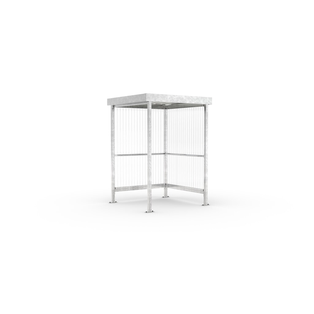 Rookoverkapping wsm®, voor 2-3 personen, verzinkt Product afbeelding: Rookoverkapping wsm®, voor 2-3 personen, verzinkt