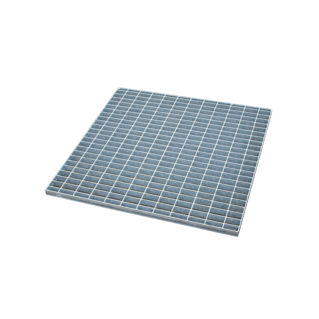 Rooster voor lekbak van roestvrij staal, verzinkt, bxd 800 x 800 mm Product afbeelding: Rooster voor lekbak van roestvrij staal, verzinkt, bxd 800 x 800 mm