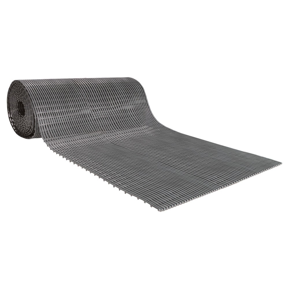 Productafbeelding nr. 1: Roostermat Heronrib 2000 Flex, pvc, afgesneden per m x 500mm, grijs