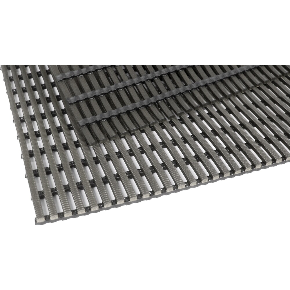 Productafbeelding nr. 1: Roostermat Heronrib 2000 Flex, pvc, afgesneden per m x 500mm, grijs