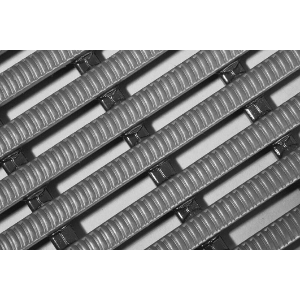 Productafbeelding nr. 5: Roostermat Heronrib 2000 Flex, pvc, afgesneden per m x 500mm, grijs