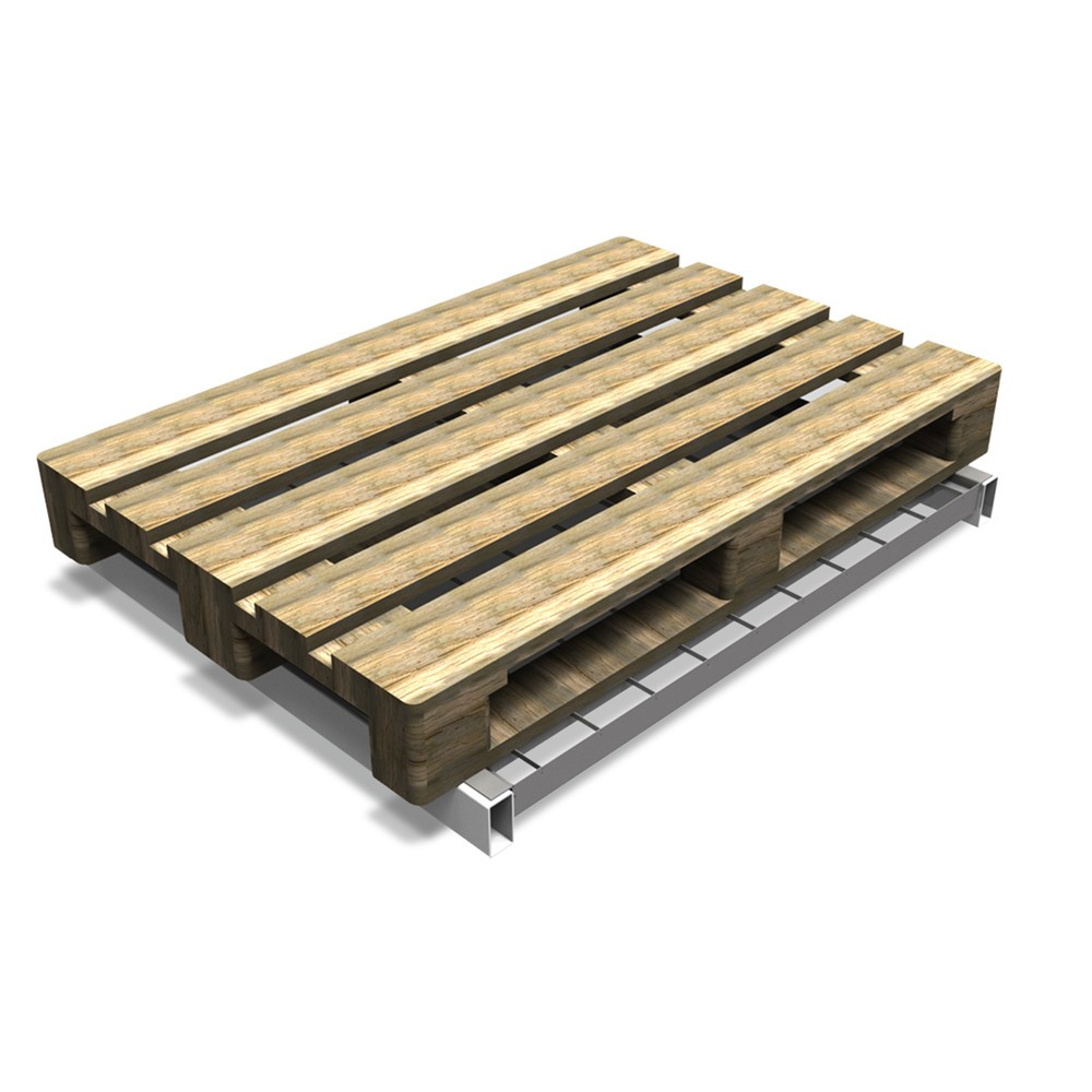 Productafbeelding nr. 2: Roostermodule voor palletstellingen, hxbxd 55 x 890 x 995 mm, draagvermogen 800 kg