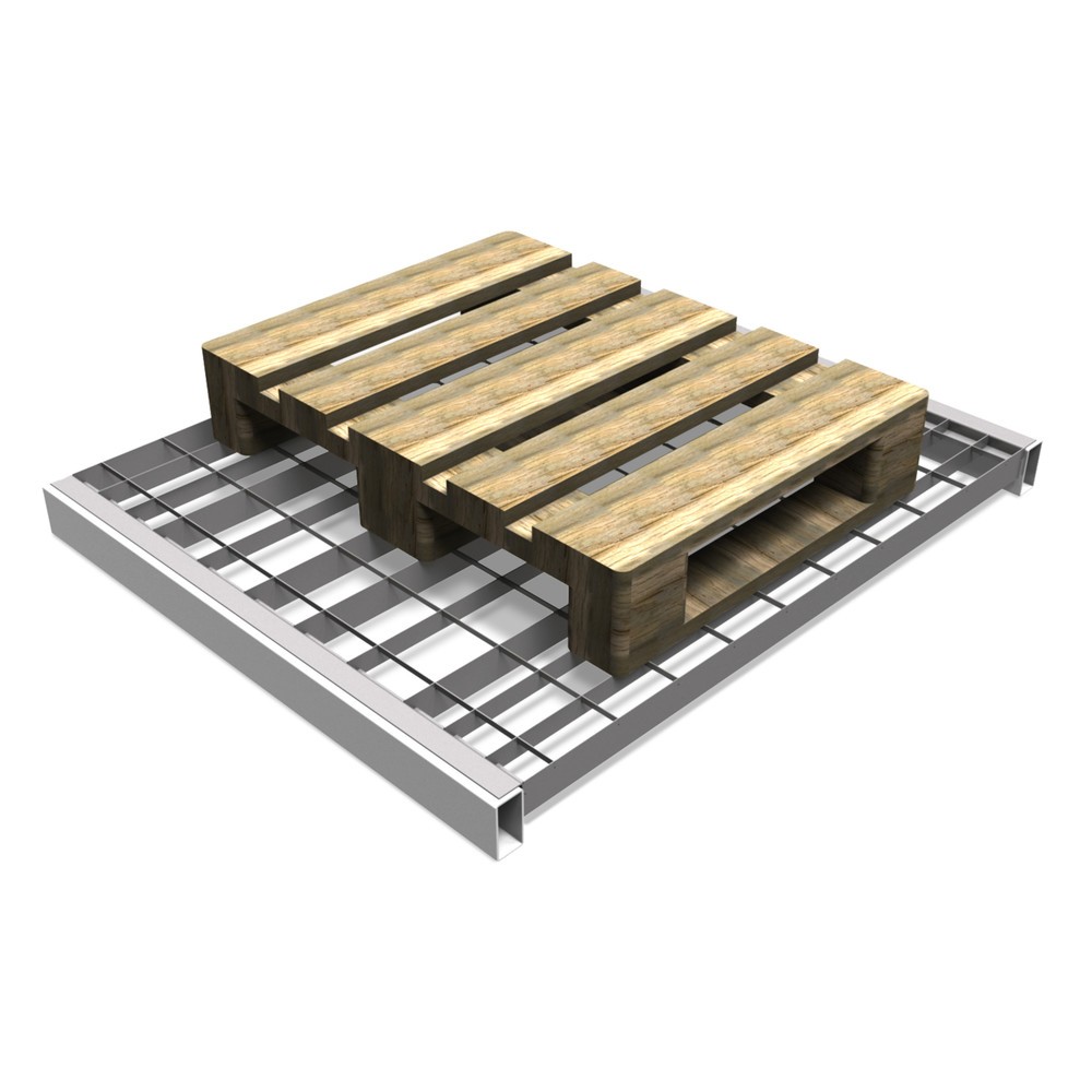 Productafbeelding nr. 4: Roostermodule voor palletstellingen, hxbxd 55 x 890 x 995 mm, draagvermogen 800 kg