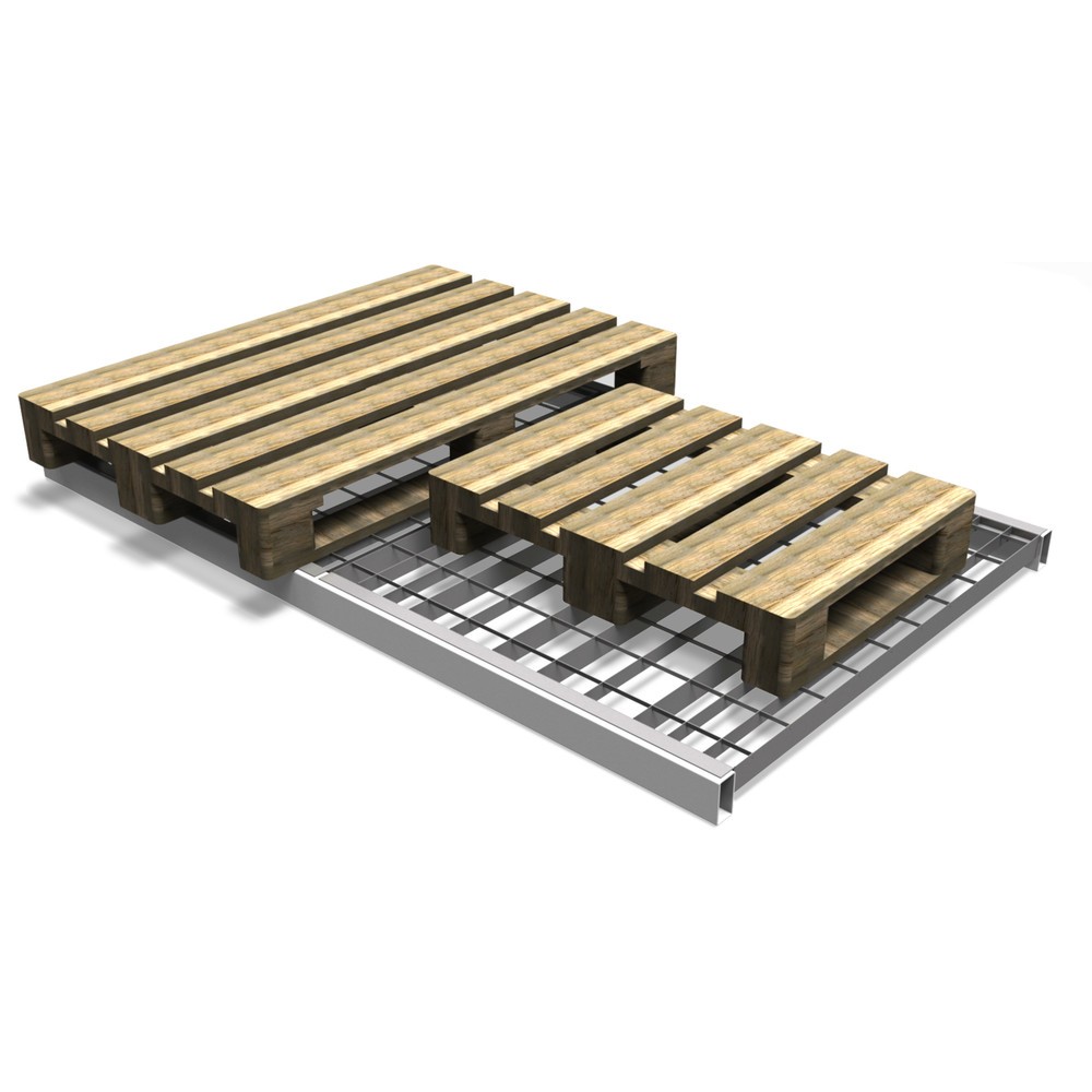 Productafbeelding nr. 5: Roostermodule voor palletstellingen, hxbxd 55 x 890 x 995 mm, draagvermogen 800 kg