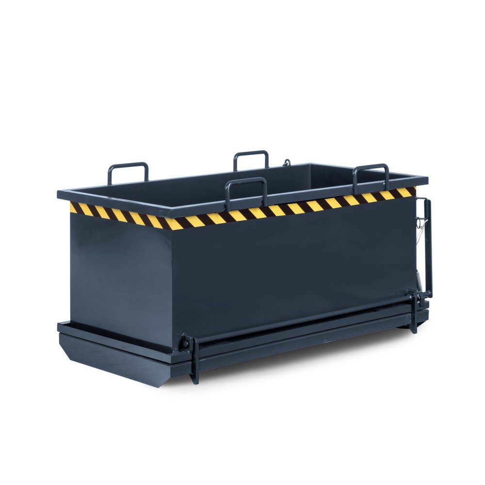 Productafbeelding nr. 1: RR-Industrietechnik® Bodemklepcontainer type RKB, inhoud 0,5 m³, RAL 7016 antracietgrijs