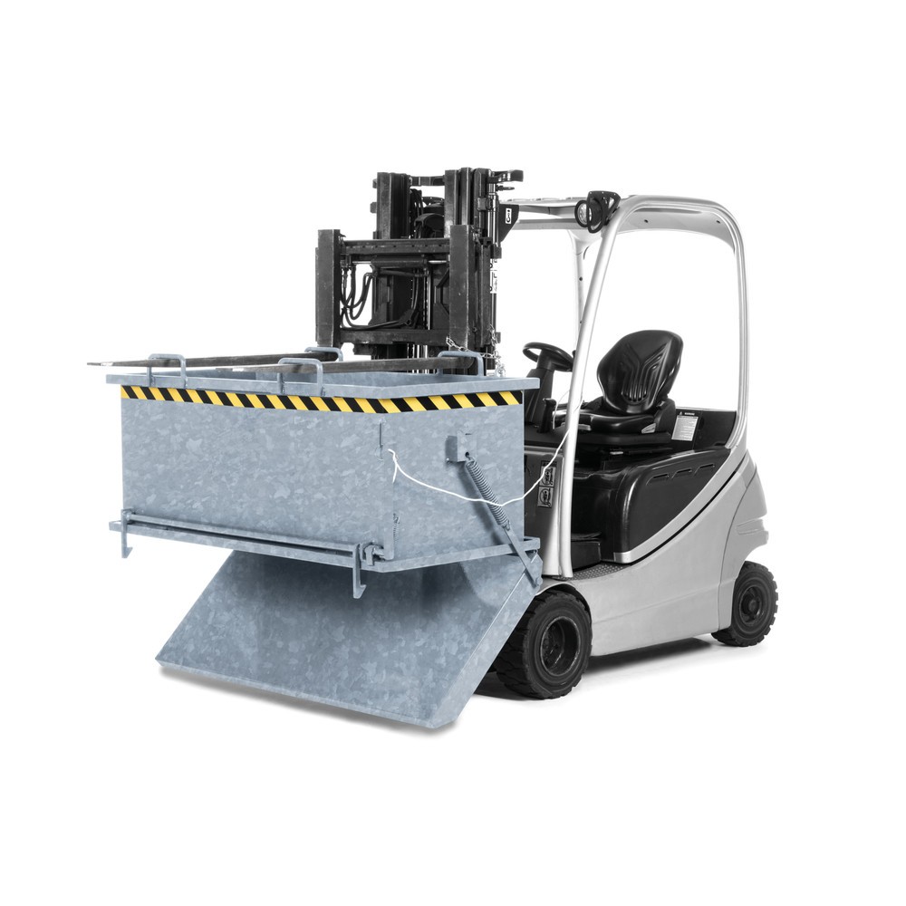 Productafbeelding nr. 2: RR-Industrietechnik® Bodemklepcontainer type RKB, inhoud 0,5 m³, verzinkt