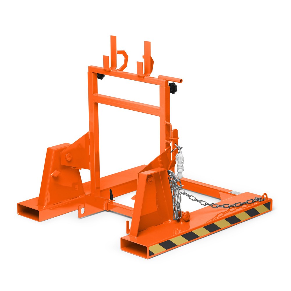 Productafbeelding nr. 1: RR-Industrietechnik® Kantelinrichting voor vuilnisbakken type RMW, bxdxh 1000 x 1000 x 1080 mm, RAL 2004 zuiver oranje