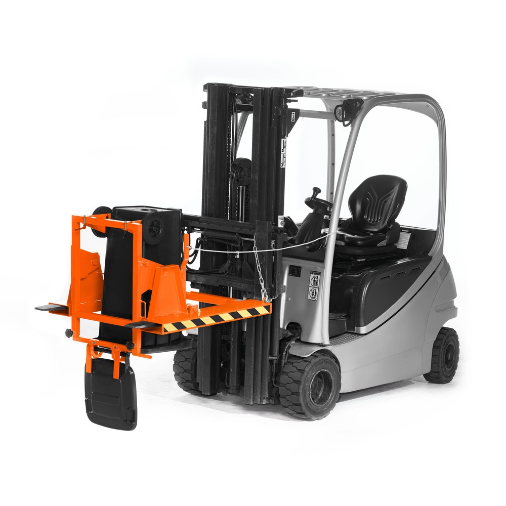 Productafbeelding nr. 2: RR-Industrietechnik® Kantelinrichting voor vuilnisbakken type RMW, bxdxh 1000 x 1000 x 1080 mm, RAL 2004 zuiver oranje