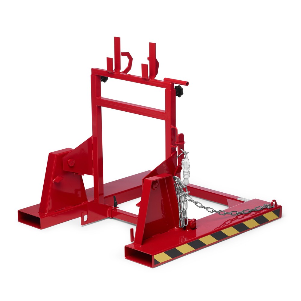 Productafbeelding nr. 1: RR-Industrietechnik® Kantelinrichting voor vuilnisbakken type RMW, bxdxh 1000 x 1000 x 1080 mm, RAL 3000 vuurrood