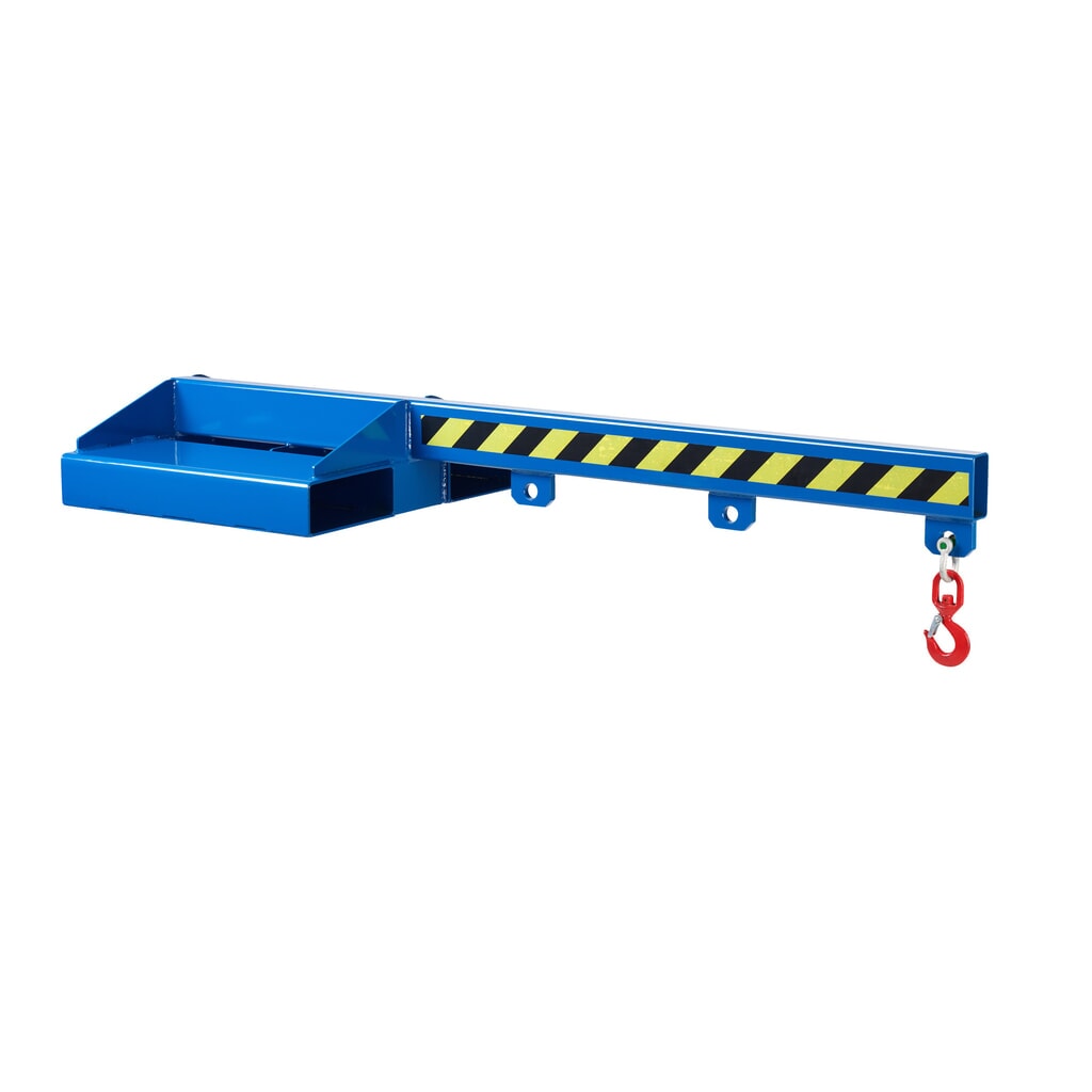 Product afbeelding: RR-Industrietechnik® kraanarm type RLA, diepte 1.500 mm, draagvermogen 250 - 1.000 kg, RAL 5010 gentiaanblauw