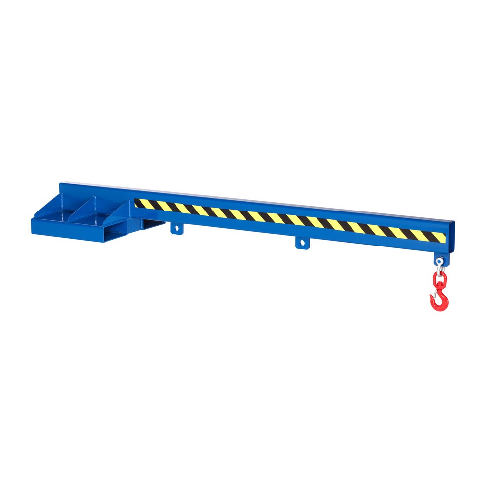 Product afbeelding: RR-Industrietechnik® Lastarm type RLA, diepte 2400 mm, draagvermogen 100 - 1000 kg, RAL 5010 gentiaanblauw