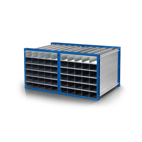 Productafbeelding nr. 2: RR-Industrietechnik® honingraatrek type RWR, hxbxd 1.000 x 1.000 x 1.000 mm, aantal onderwerpen 12