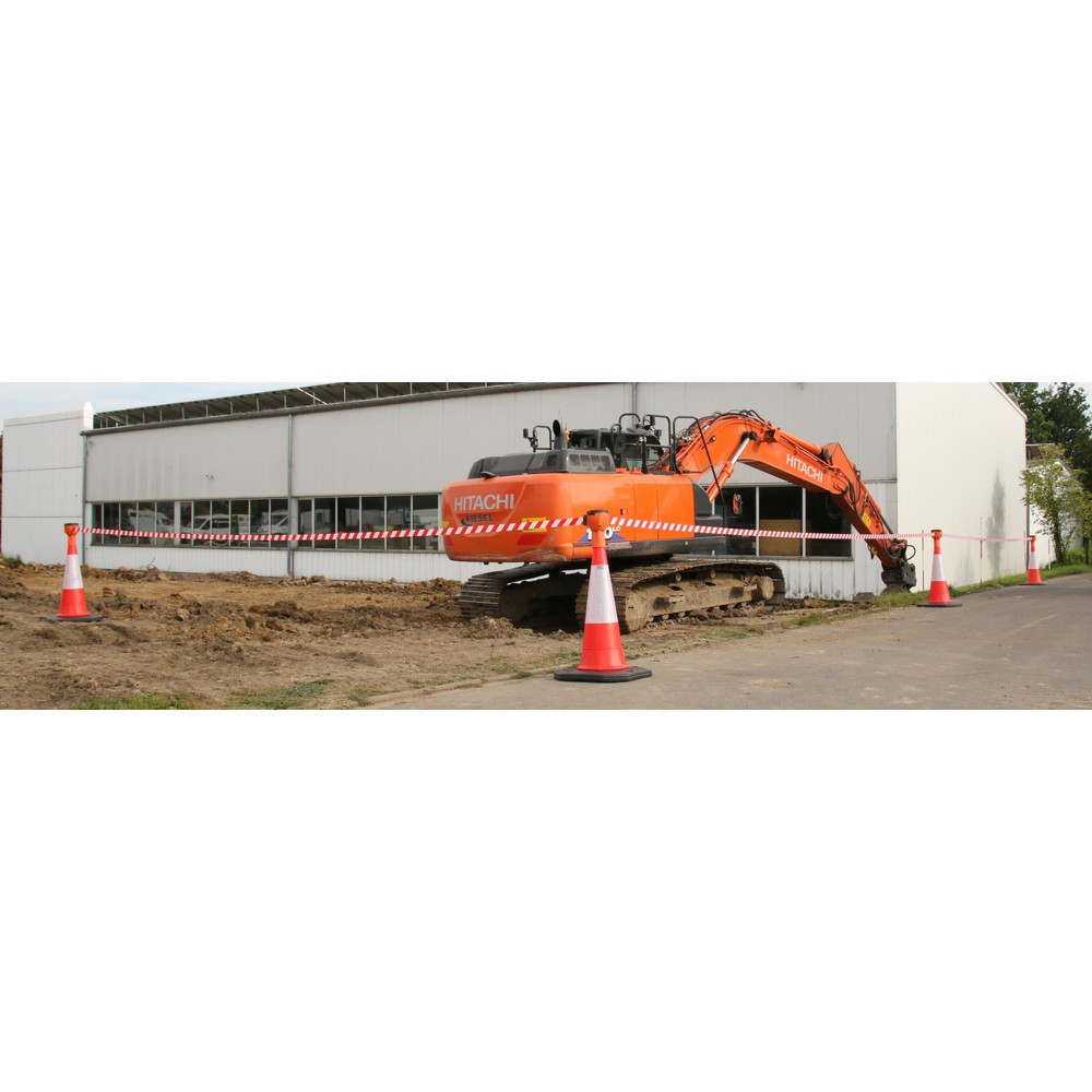 Productafbeelding nr. 3: RS-GUIDESYSTEMS® verkeerskegelopzetstuk SK 900, lengte 9 m, behuizing oranje, lint rood/wit
