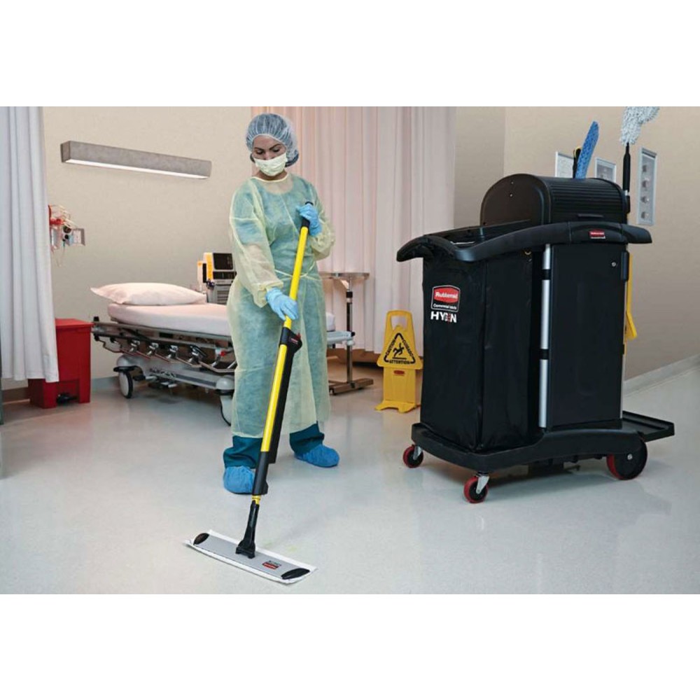 Productafbeelding nr. 2: Rubbermaid® microvezelmop voor eenmalig gebruik, blauw