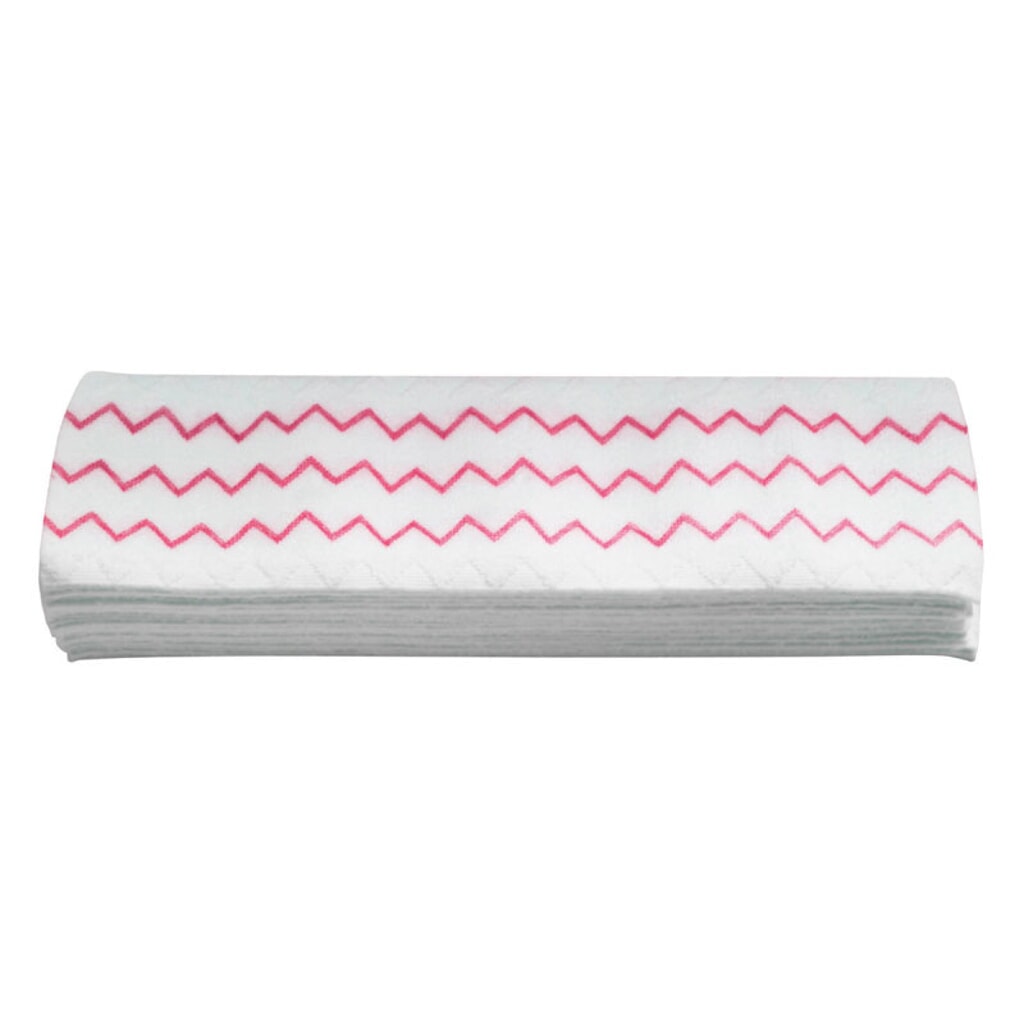 Rubbermaid® microvezelmop voor eenmalig gebruik, rood Productafbeelding nr. 1: Rubbermaid® microvezelmop voor eenmalig gebruik, rood