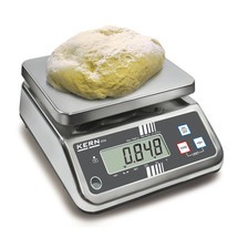 Productafbeelding nr. 3: Rvs tafelweegschaal KERN FFN 6K1IPN, beschermingsklasse IP 65, weegvermogen max. 6 kg