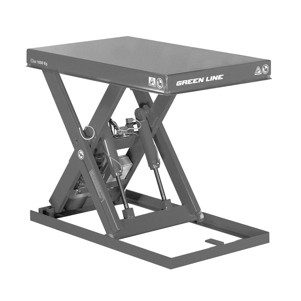 Product afbeelding: Schaarheftafel Ergo-Lift 1E, cap. 1000kg, 125x100cm