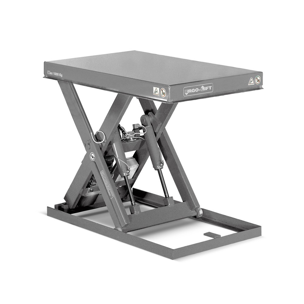 Product afbeelding: Schaarheftafel Ergo-Lift 1E, cap. 1000kg, 125x100cm