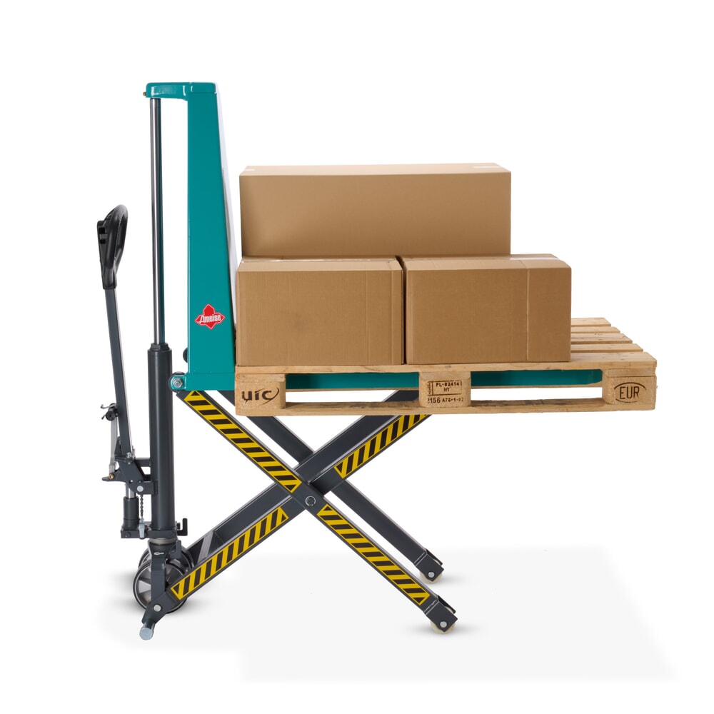Productafbeelding nr. 2: Schaarhefwagen Ameise® PTM 1.0 Scissor met snelhef, draagvermogen 1.000 kg, vorklengte 1.150 mm