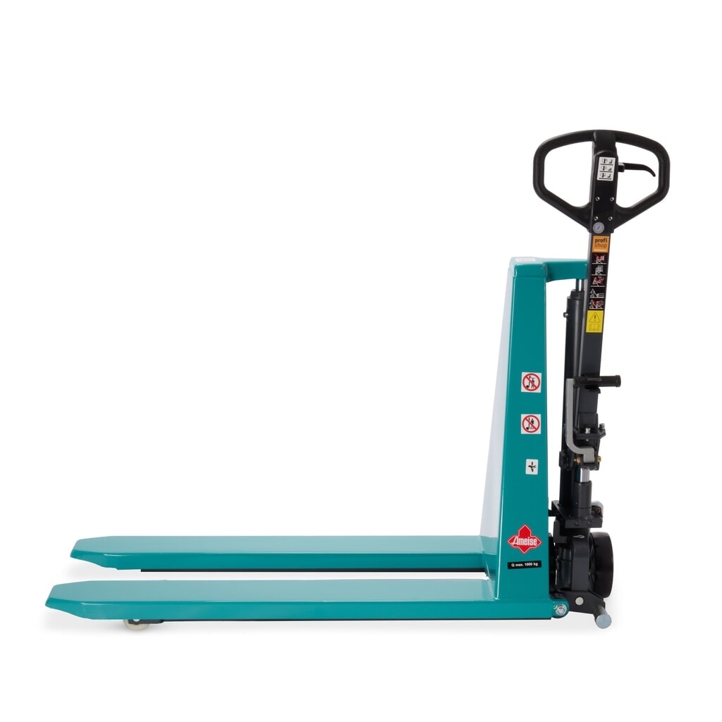 Schaarhefwagen Ameise® PTM 1.0 Scissor met snelhef, draagvermogen 1.000 kg, vorklengte 1.150 mm Productafbeelding nr. 3: Schaarhefwagen Ameise® PTM 1.0 Scissor met snelhef, draagvermogen 1.000 kg, vorklengte 1.150 mm