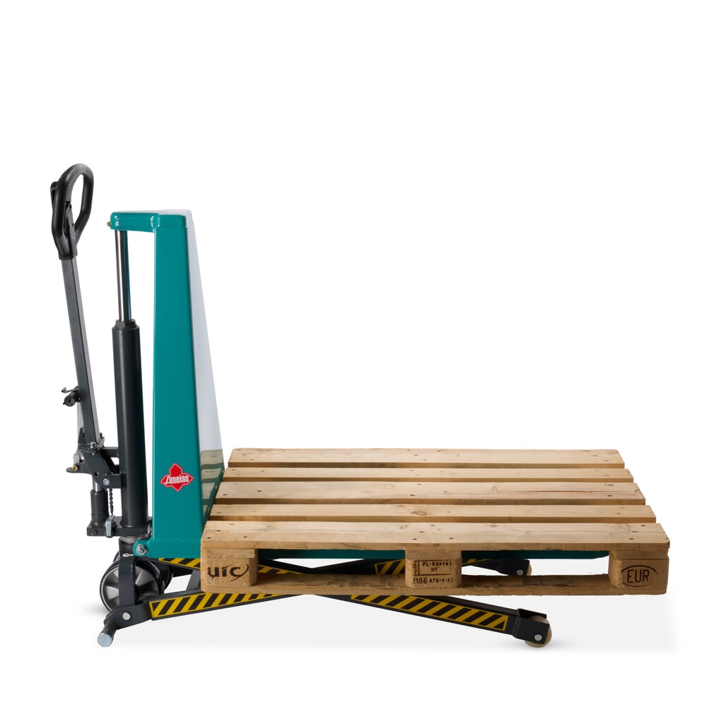 Schaarhefwagen Ameise® PTM 1.0 Scissor met snelhef, draagvermogen 1.000 kg, vorklengte 1.150 mm Productafbeelding nr. 10: Schaarhefwagen Ameise® PTM 1.0 Scissor met snelhef, draagvermogen 1.000 kg, vorklengte 1.150 mm