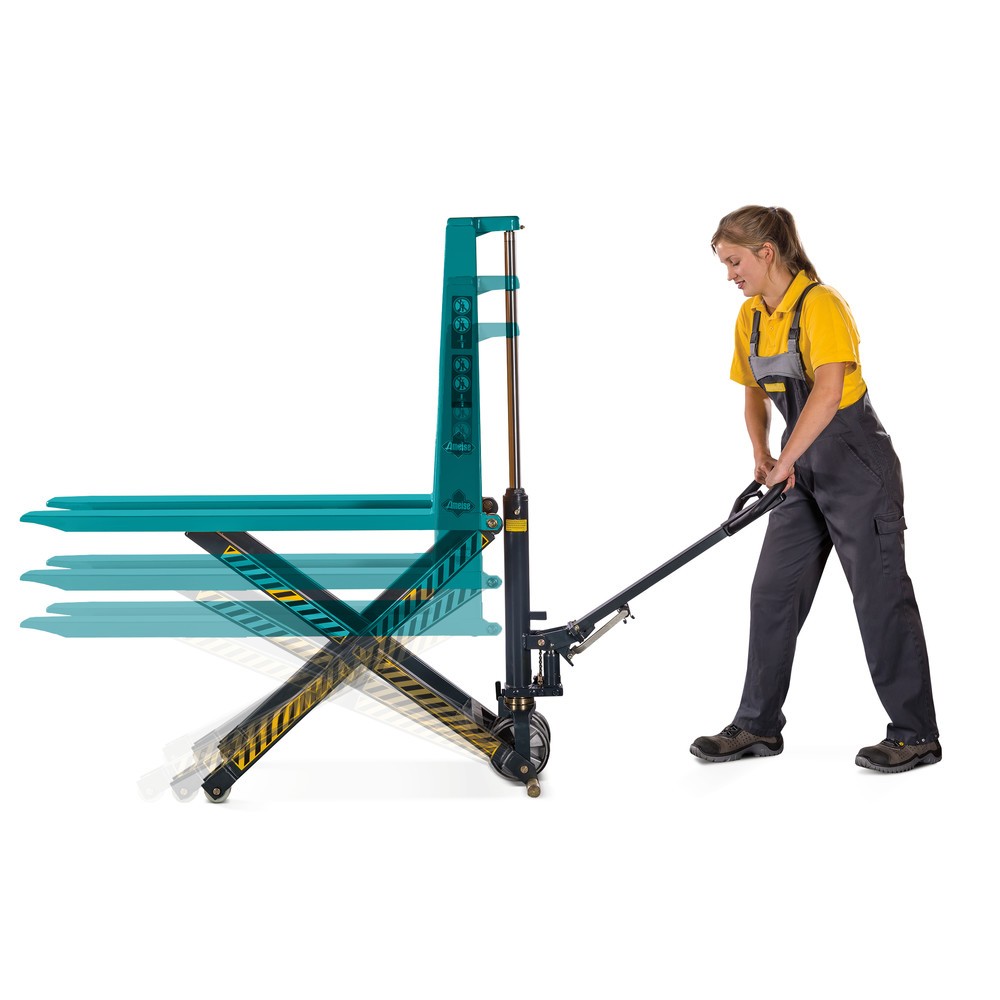 Productafbeelding nr. 16: Schaarhefwagen Ameise® PTM 1.0 Scissor met snelhef, draagvermogen 1.000 kg, vorklengte 1.150 mm