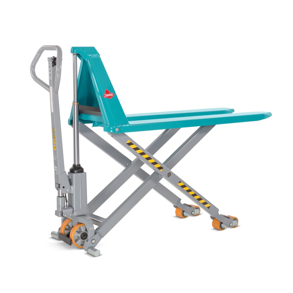 Schaarhefwagen Ameise® PTM 1.5 Scissor met snelhef, draagvermogen 1.500 kg, vorklengte 1.200 mm Product afbeelding: Schaarhefwagen Ameise® PTM 1.5 Scissor met snelhef, draagvermogen 1.500 kg, vorklengte 1.200 mm