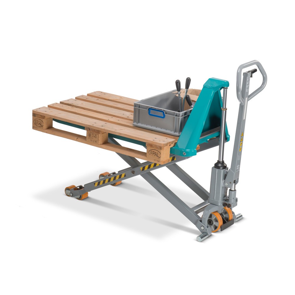 Productafbeelding nr. 8: Schaarhefwagen Ameise® PTM 1.5 Scissor met snelhef, draagvermogen 1.500 kg, vorklengte 1.200 mm