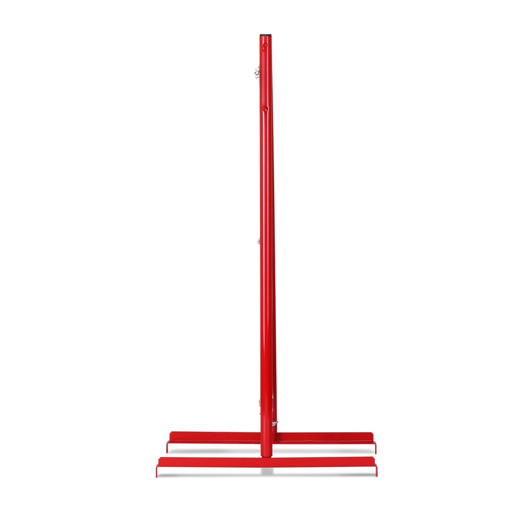 Productafbeelding nr. 3: Schaarhek, voetjes aan beide zijden, breedte 3.600 mm, rood/wit