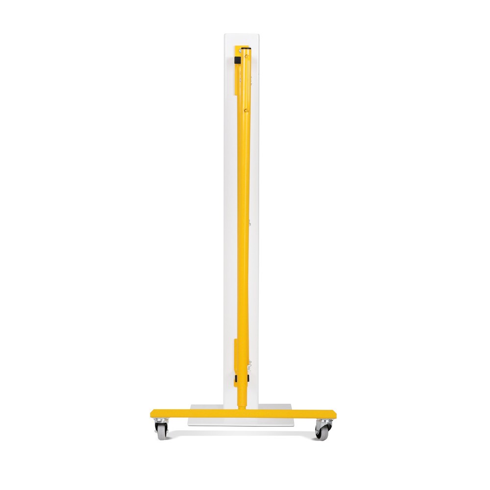 Productafbeelding nr. 3: Schaarhek, wiel aan één zijde, wandmontage, breedte 3.600 mm, zwart/geel