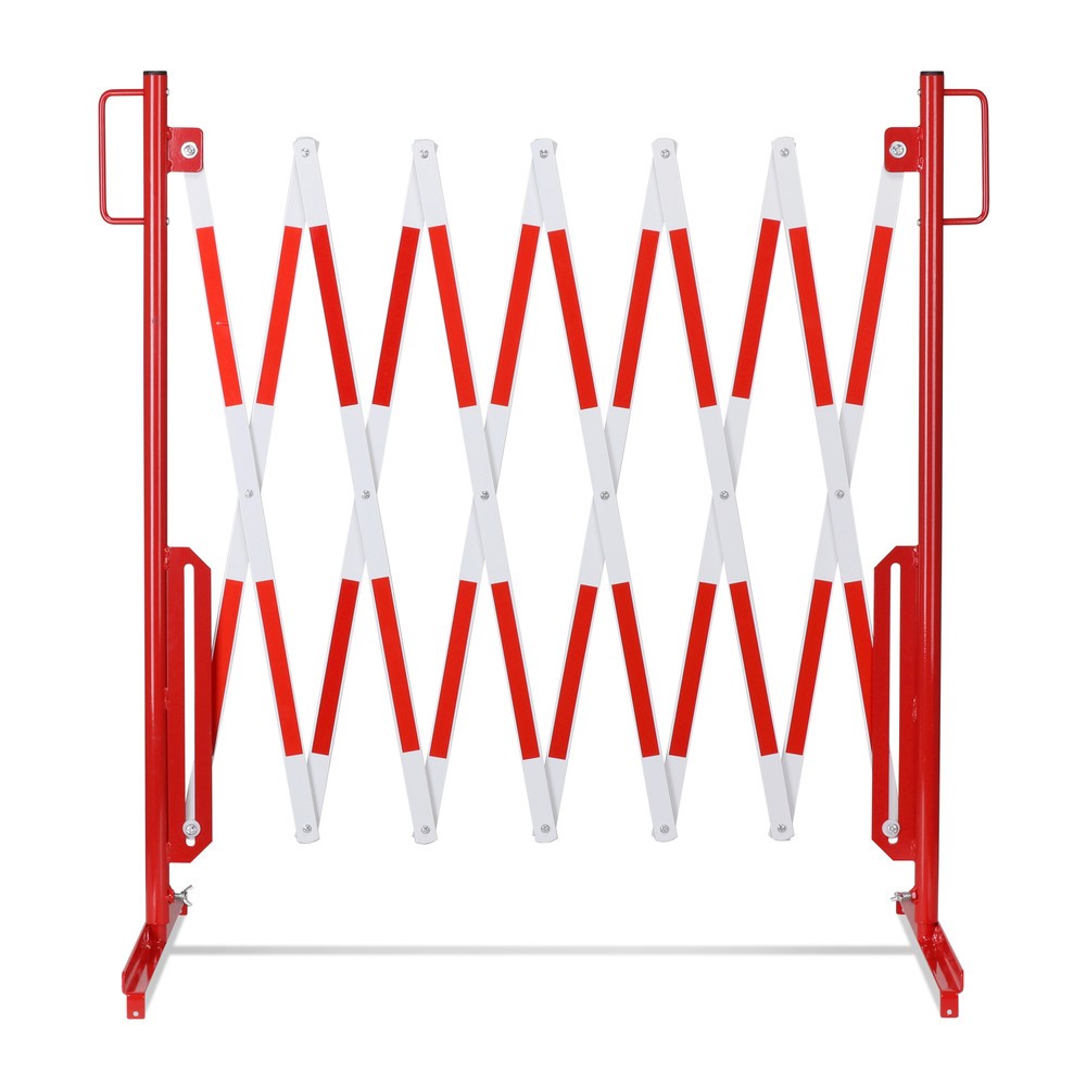 Productafbeelding nr. 5: Schaarhek, voetjes aan beide zijden, breedte 3.600 mm, rood/wit