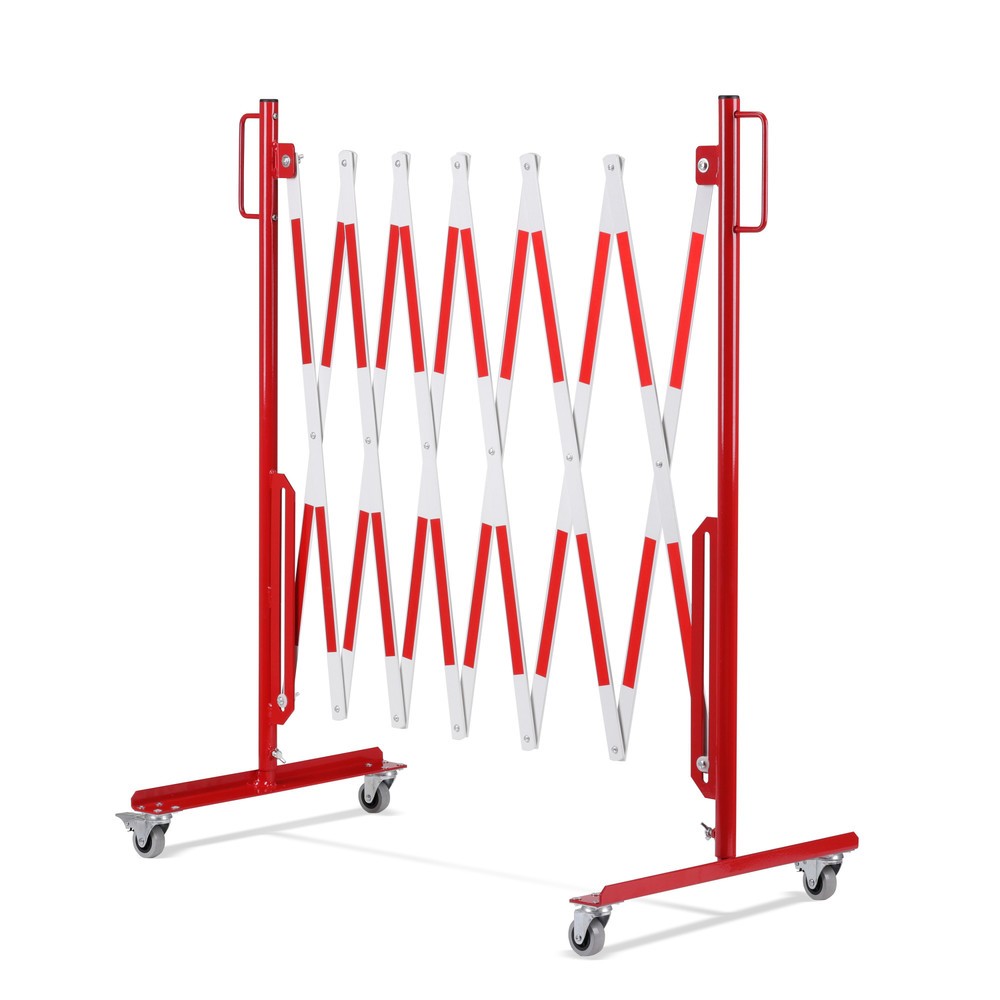 Productafbeelding nr. 6: Schaarhek, wielen aan beide zijden, breedte 3.600 mm, rood/wit