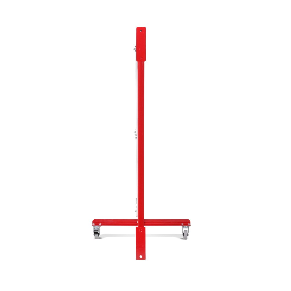 Productafbeelding nr. 7: Schaarhek, wiel aan één zijde, wandmontage, breedte 3.600 mm, rood/wit