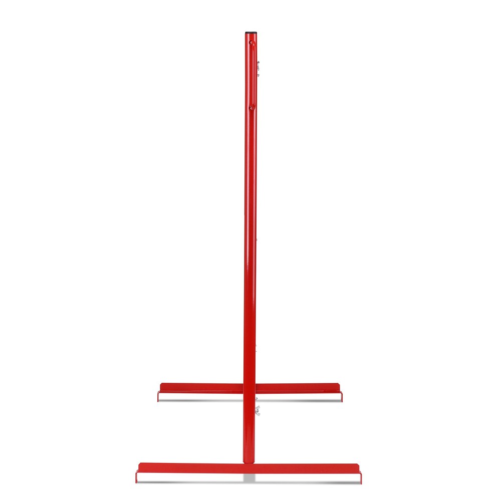Productafbeelding nr. 7: Schaarhek, voetjes aan beide zijden, breedte 4.000 mm, rood/wit