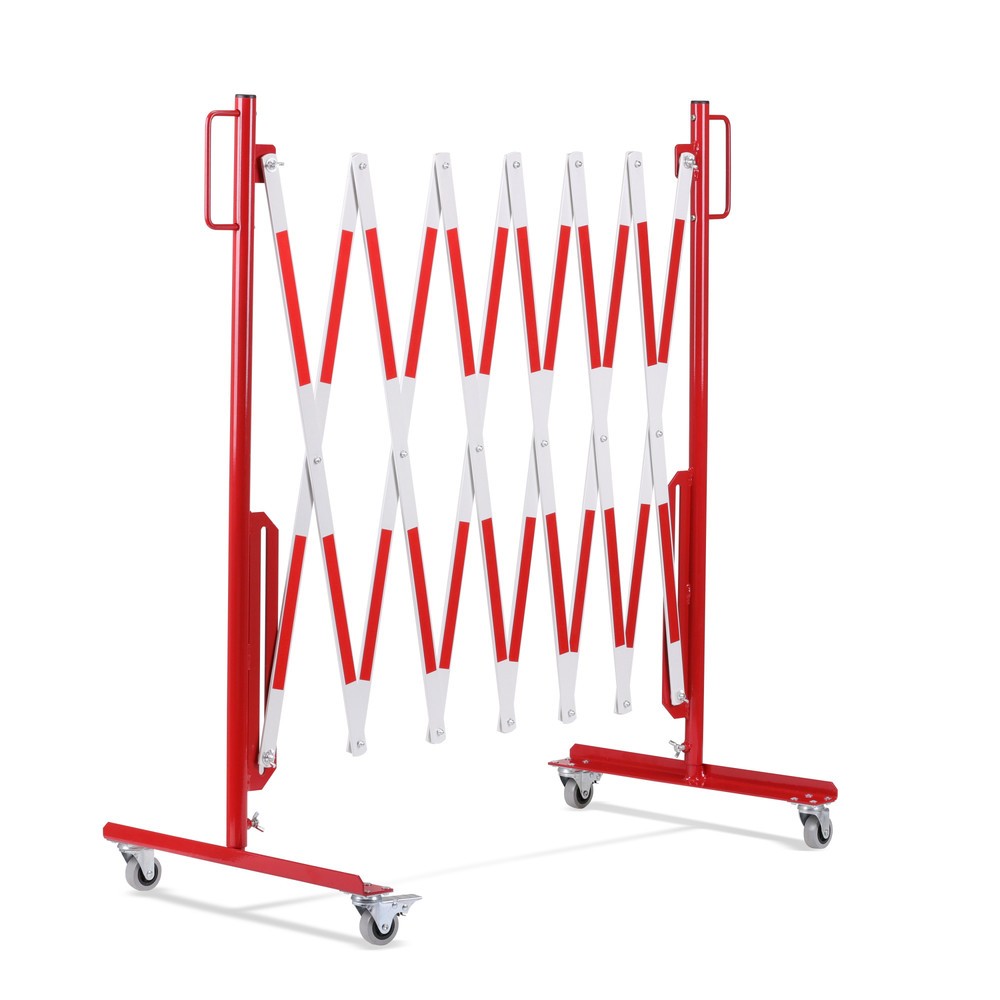 Productafbeelding nr. 8: Schaarhek, wielen aan beide zijden, breedte 3.600 mm, rood/wit