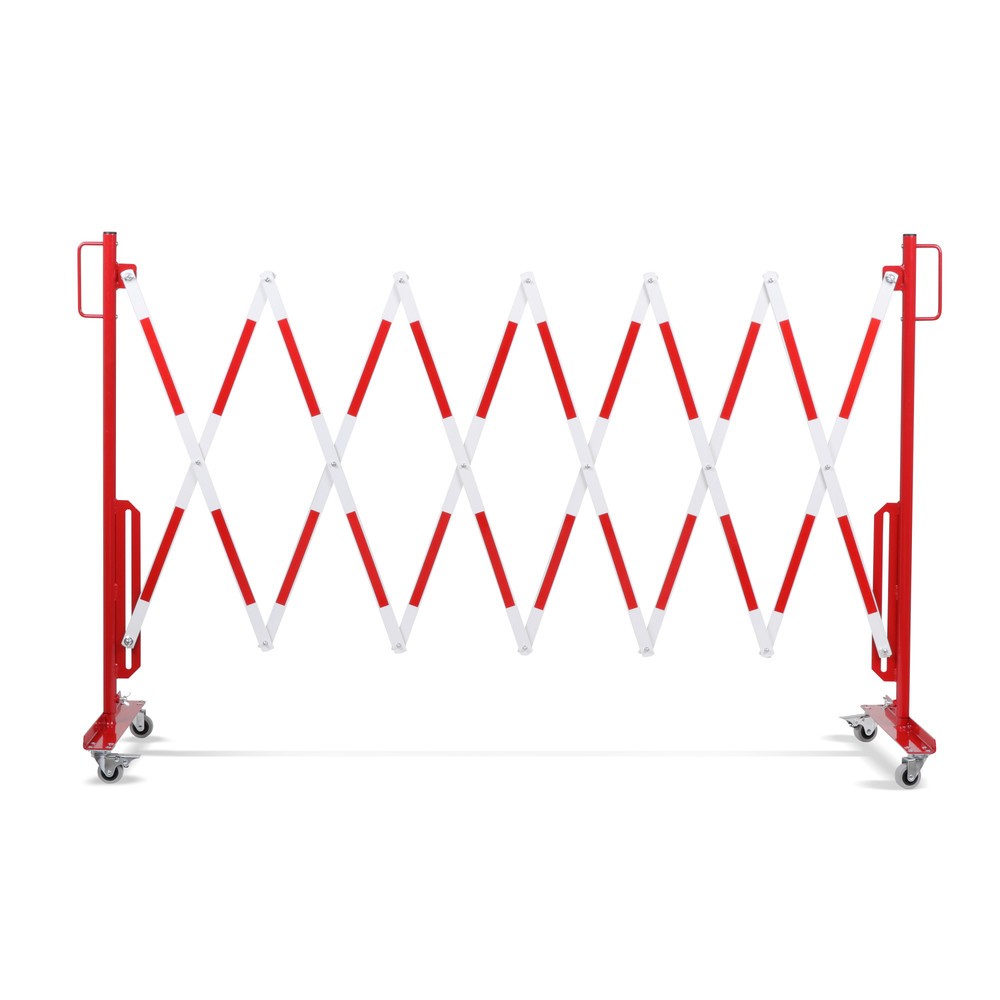 Productafbeelding nr. 11: Schaarhek, wielen aan beide zijden, breedte 3.600 mm, rood/wit