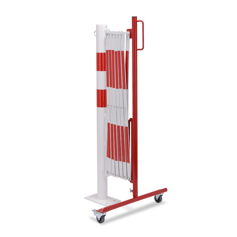 Productafbeelding nr. 2: Schaarhek met afzetpaal, Ø 60 mm, breedte 3.600 mm, rood/wit