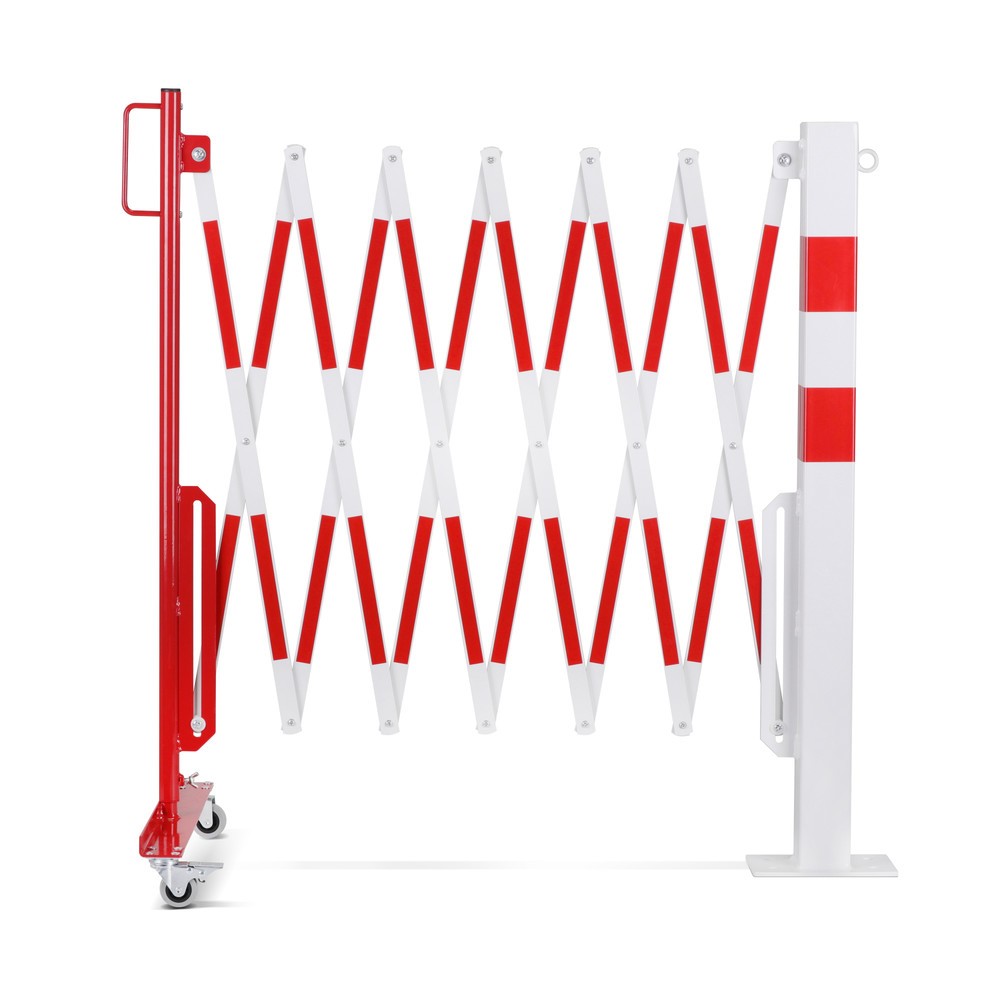 Productafbeelding nr. 5: Schaarhek met afzetpaal, 70 x 70 mm, breedte 3.600, rood/wit