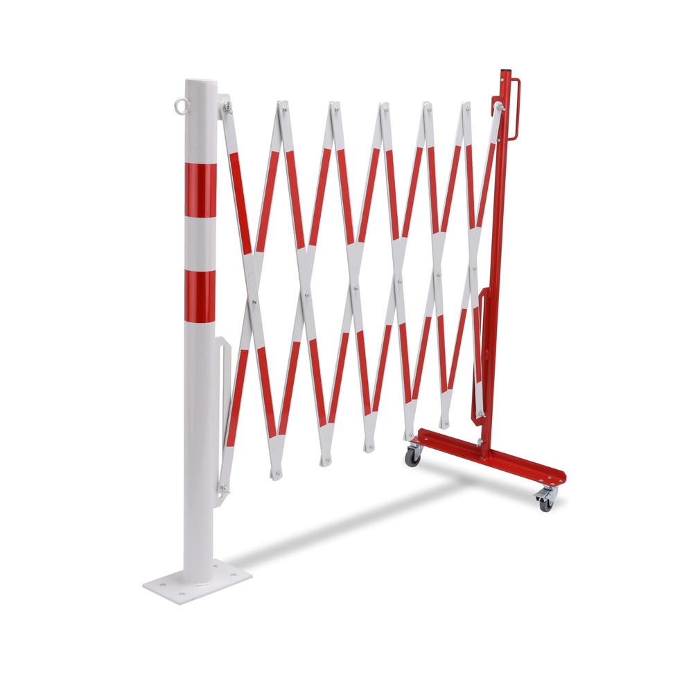 Productafbeelding nr. 8: Schaarhek met afzetpaal, Ø 60 mm, breedte 3.600 mm, rood/wit