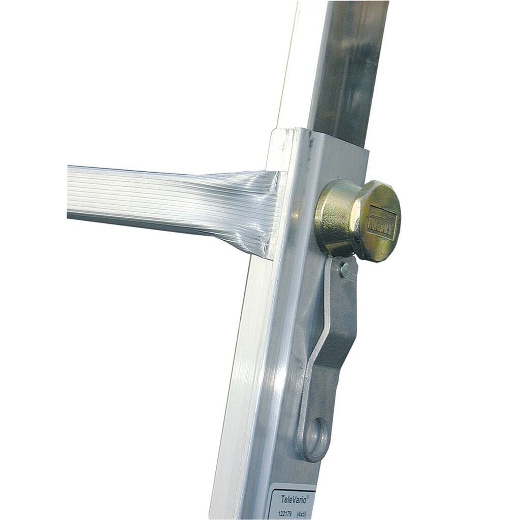 Scharnier-telescoopladder KRAUSE® met 4 geïntegreerde boomverlengingen, max. lengte 4,20 m Productafbeelding nr. 3: Scharnier-telescoopladder KRAUSE® met 4 geïntegreerde boomverlengingen, max. lengte 4,20 m