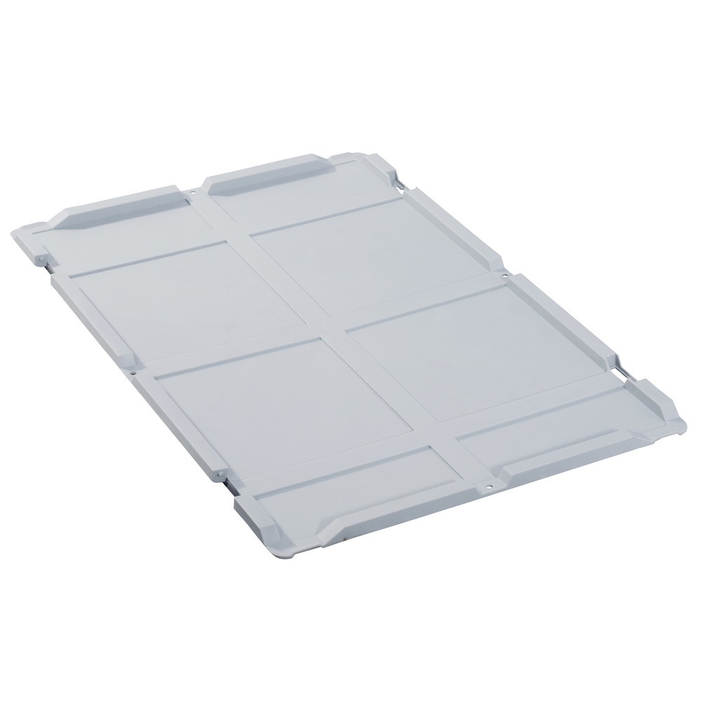 Product afbeelding: Scharnierdeksel, zonder sluitingen, voor euro-stapelbak, voor bxd 400 x 300 mm