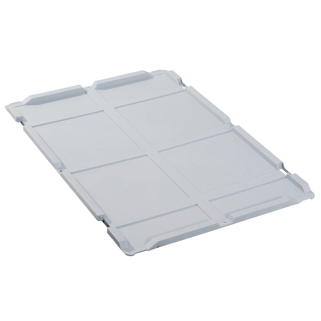 Product afbeelding: Scharnierdeksel, zonder sluitingen, voor euro-stapelbak, voor bxd 400 x 300 mm